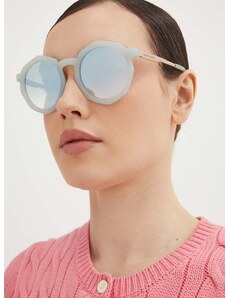 Sunčane naočale Armani Exchange za žene, boja: siva