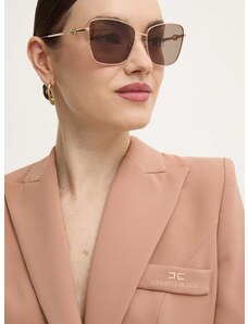 Sunčane naočale Furla za žene, boja: zlatna, SFU714_580300