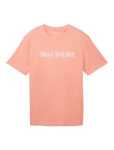 TOM TAILOR Majica roza / bijela