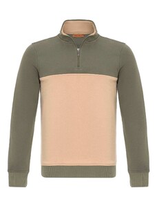 Cool Hill Sweater majica bež / zelena