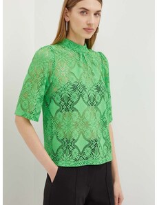 Bluza Morgan DVIVI za žene, boja: zelena, s uzorkom, DVIVI