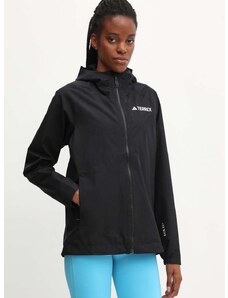 Kišna jakna adidas TERREX Multi za žene, boja: crna, IV9835