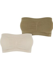 Urban Classics Top ecru/prljavo bijela / kaki