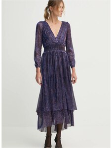 Haljina Pepe Jeans ALTHEA midi, širi se prema dolje, PL953637