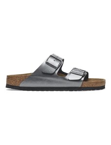 Natikače Birkenstock Arizona Metallic za žene, boja: srebrena, 1029233