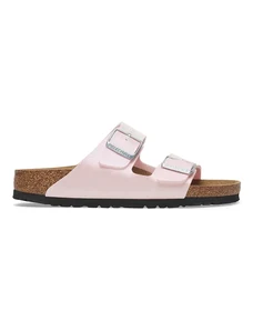Natikače Birkenstock Arizona Saffiano Iridescent za žene, boja: ružičasta, 1029511