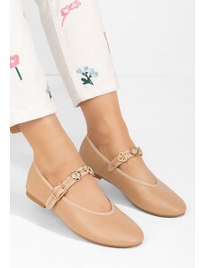 Zapatos Balerine Christena kaki