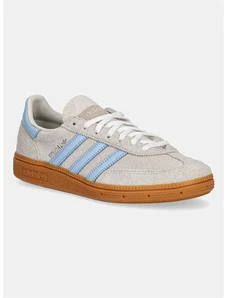 Tenisice od brušene kože adidas Originals Handball Spezial W za žene, boja: siva, JS0241
