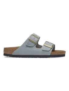 Kožne natikače Birkenstock Arizona za žene, boja: siva, 1029253