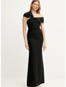 Haljina Marciano Guess VITTORIA boja: crna, maxi, uski kroj, 5GGK11 7300A