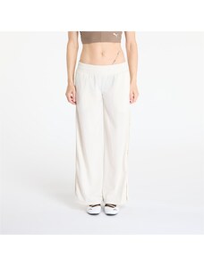 Hlače Puma Wardrobe Essentials Low Rise Popper Pants Alpine Snow