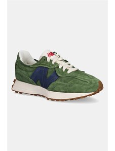 Kožne tenisice New Balance 327 boja: zelena, U327WSC