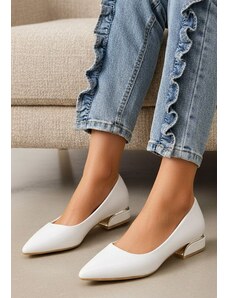 Zapatos Salonke na malu petu Bertesa V2 bijele
