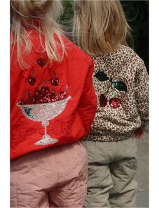 Dječja bomber jakna Konges Sløjd JUNO SEQUIN BOMBER JACKET