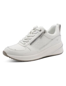 Tamaris Niske tenisice srebrno siva / bijela