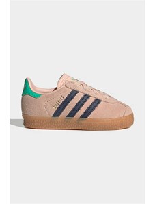 Dječje tenisice od brušene kože adidas Originals GAZELLE