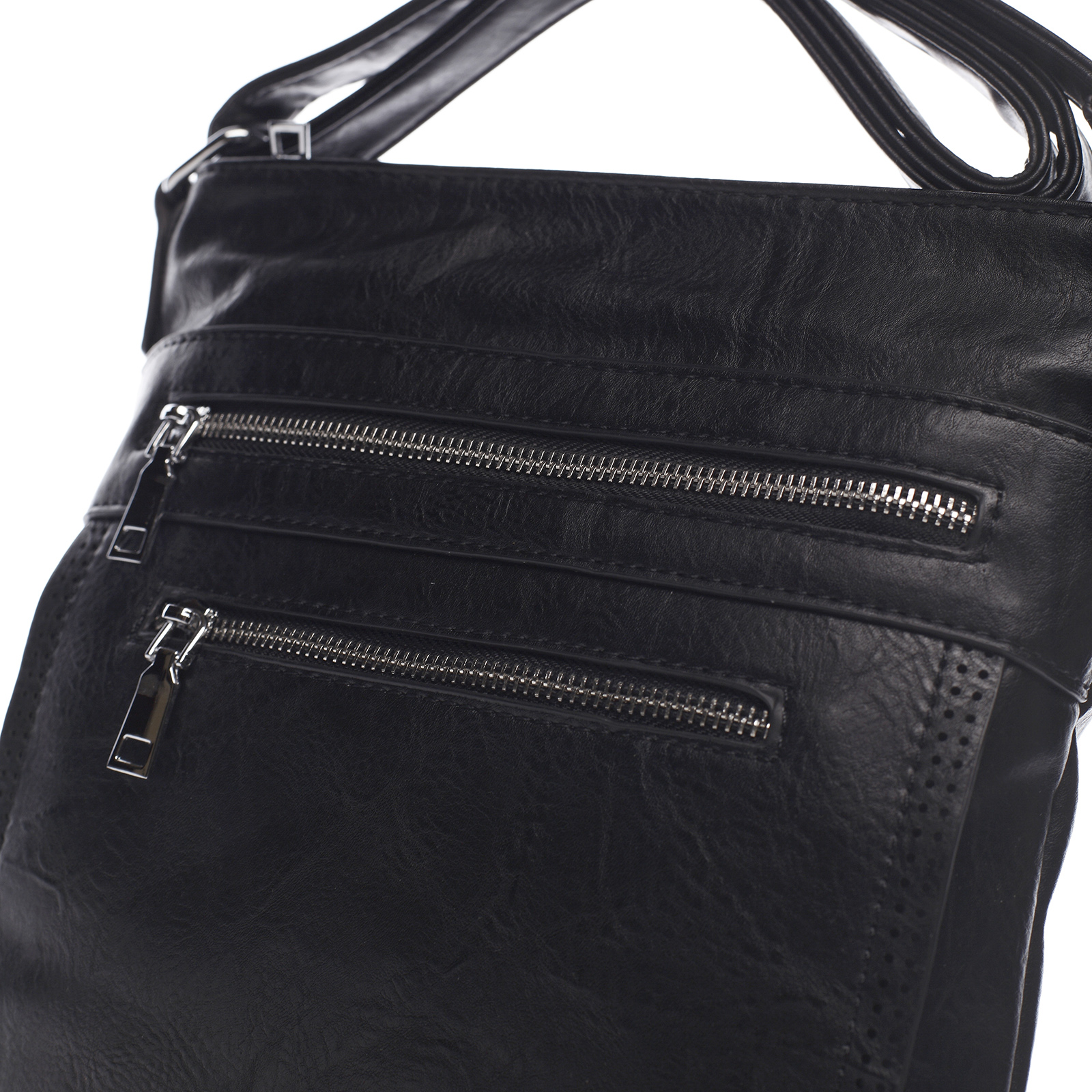 Romina & Co. Bags Moderna ženska torbica preko tijela La vida, crna