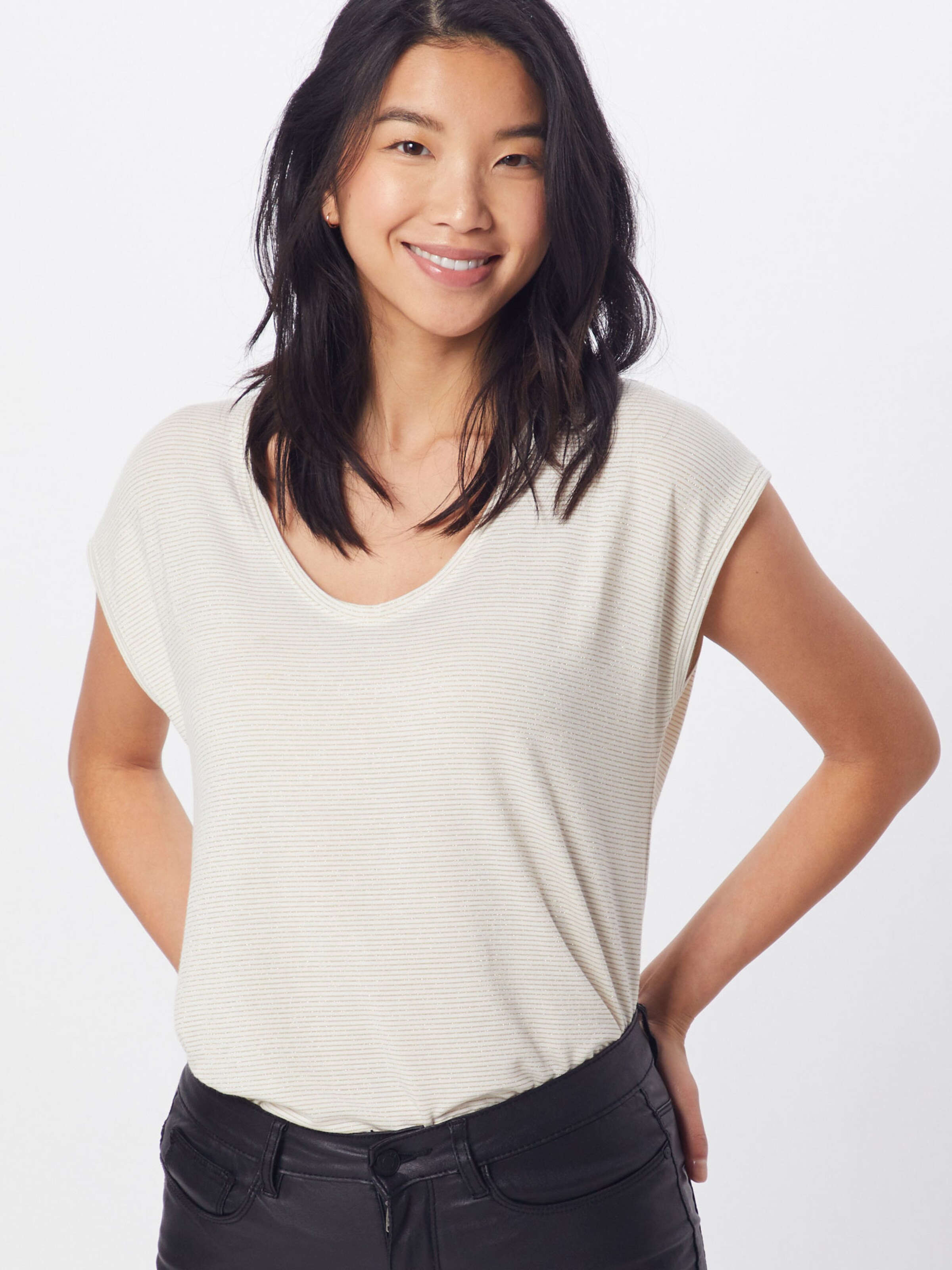 PIECES Majica 'PCBillo' prljavo bijela