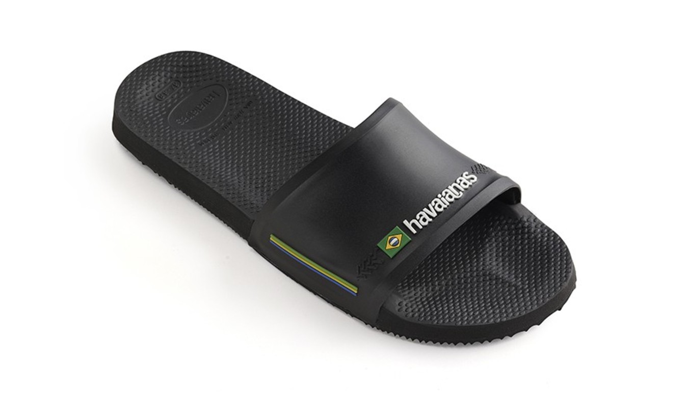 Havaianas Slide Brasil Unisex - Sandale Havaianas - Crna - 4142616-0090-BRA-35/36
