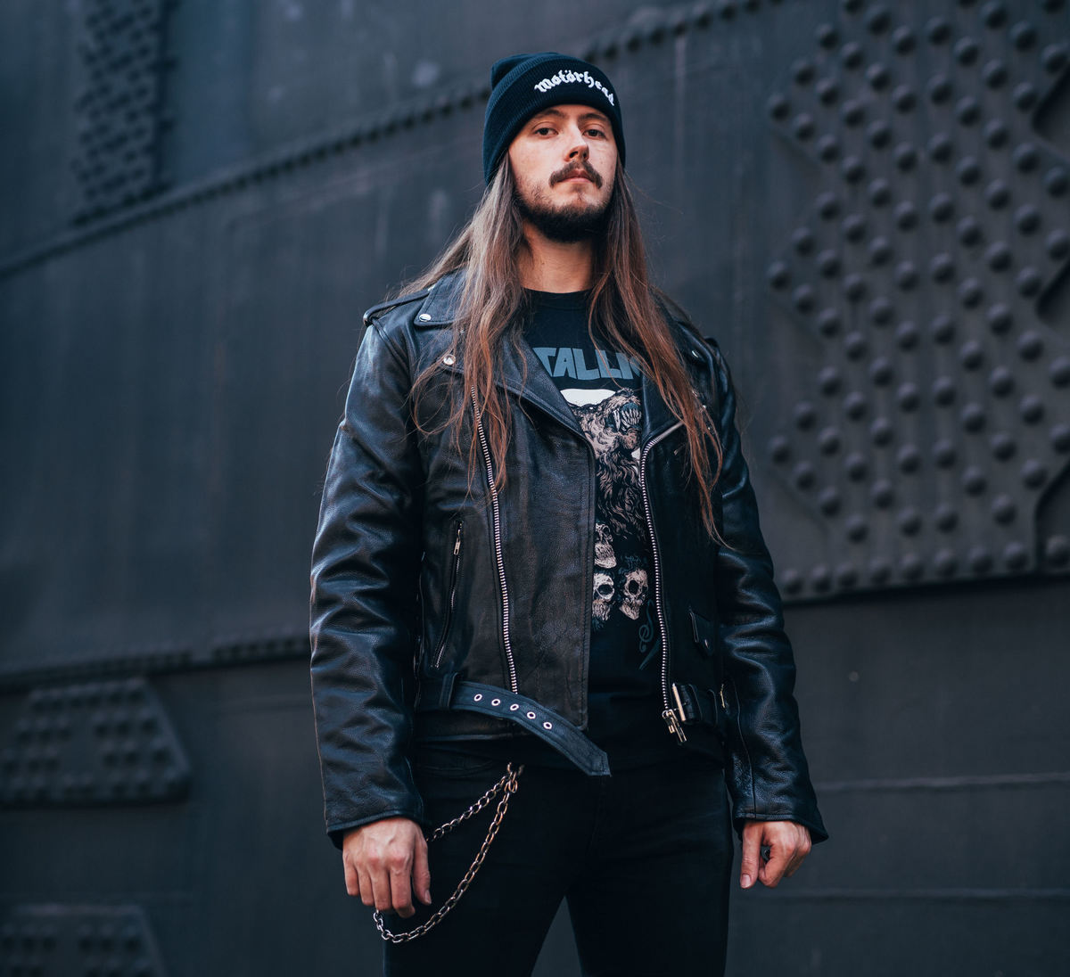 Jakna kožna "nož na sklapanje" - BRIXTON