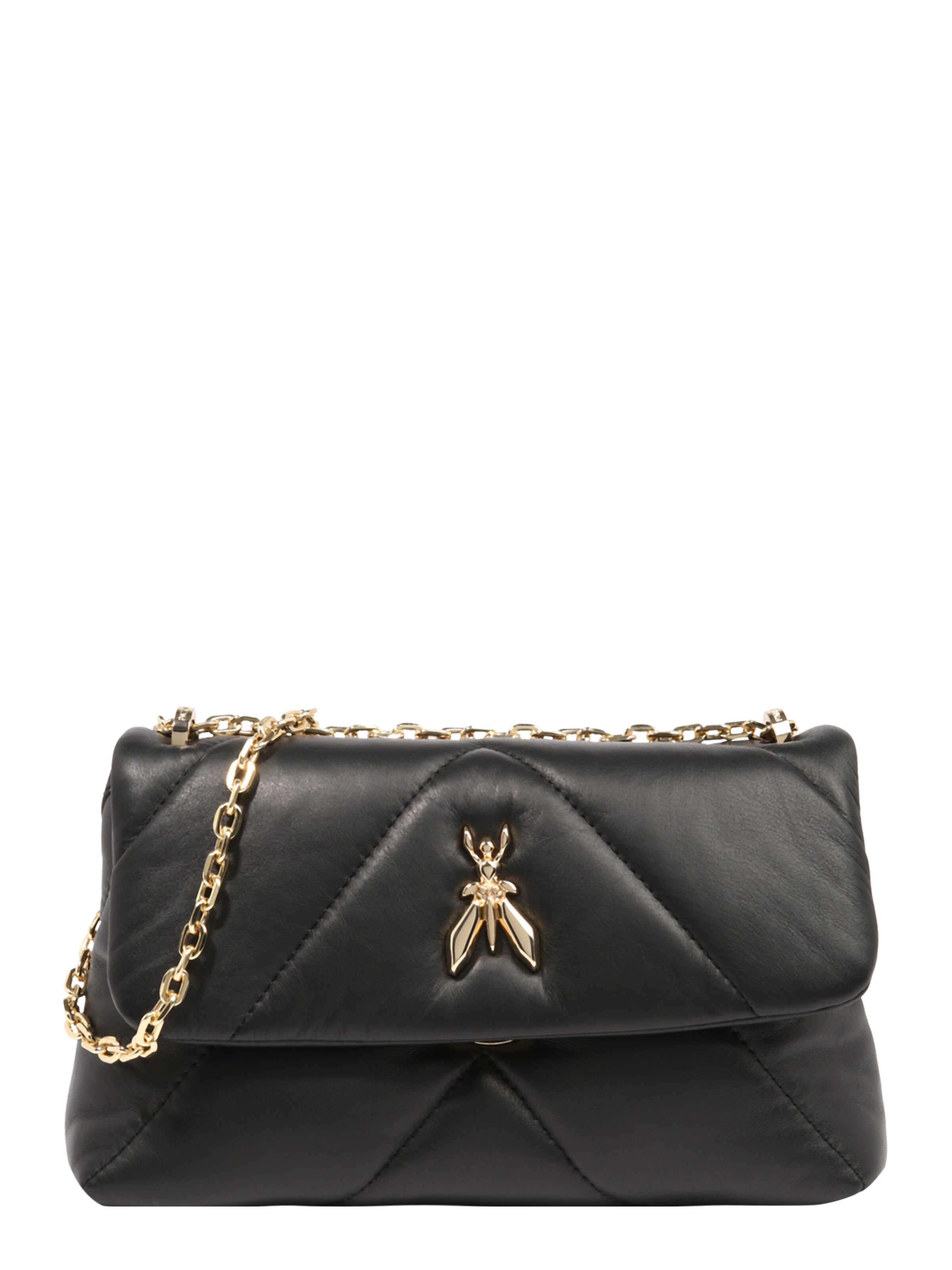 PATRIZIA PEPE Torba preko ramena zlatna / crna