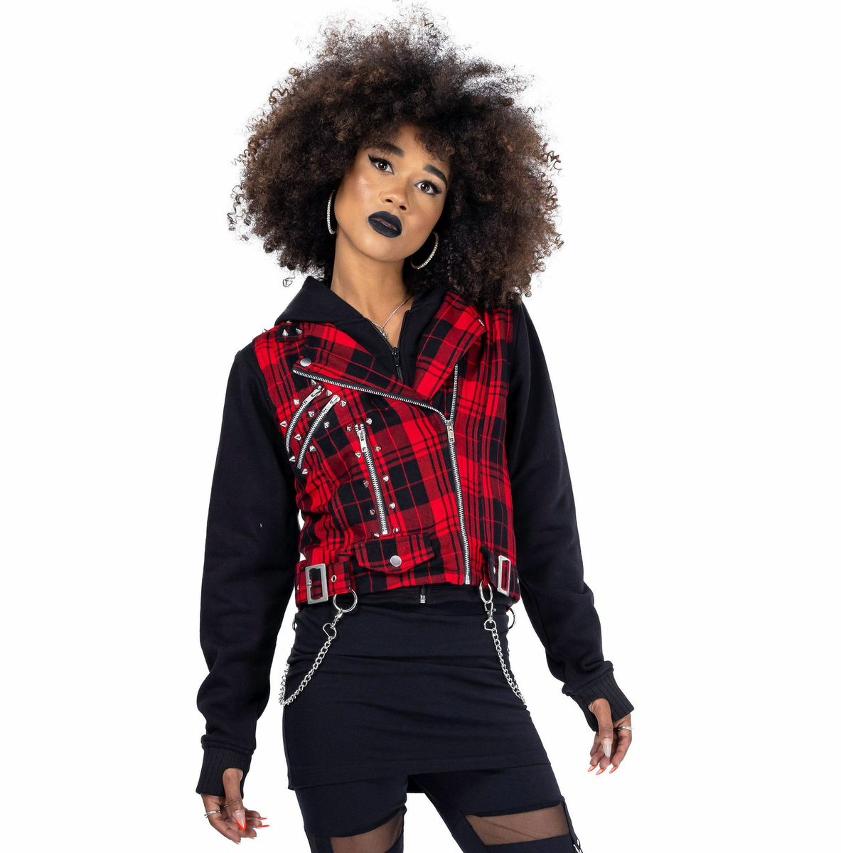 Majica s kapuljačom - EVILYN - HEARTLESS - POI1203