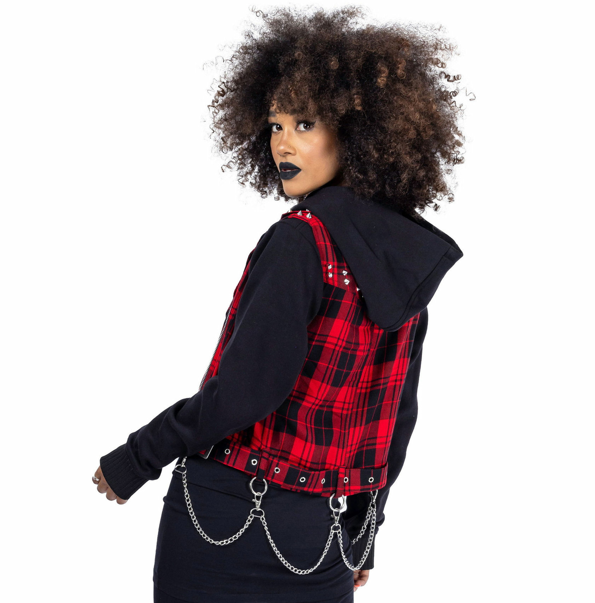 Majica s kapuljačom - EVILYN - HEARTLESS - POI1203