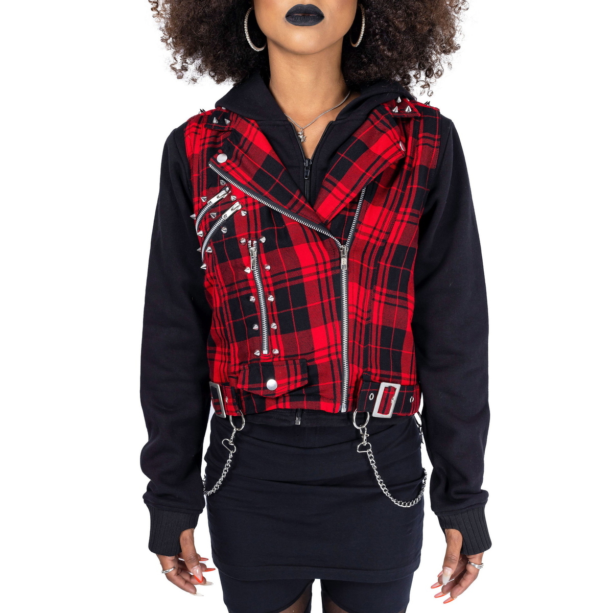 Majica s kapuljačom - EVILYN - HEARTLESS - POI1203