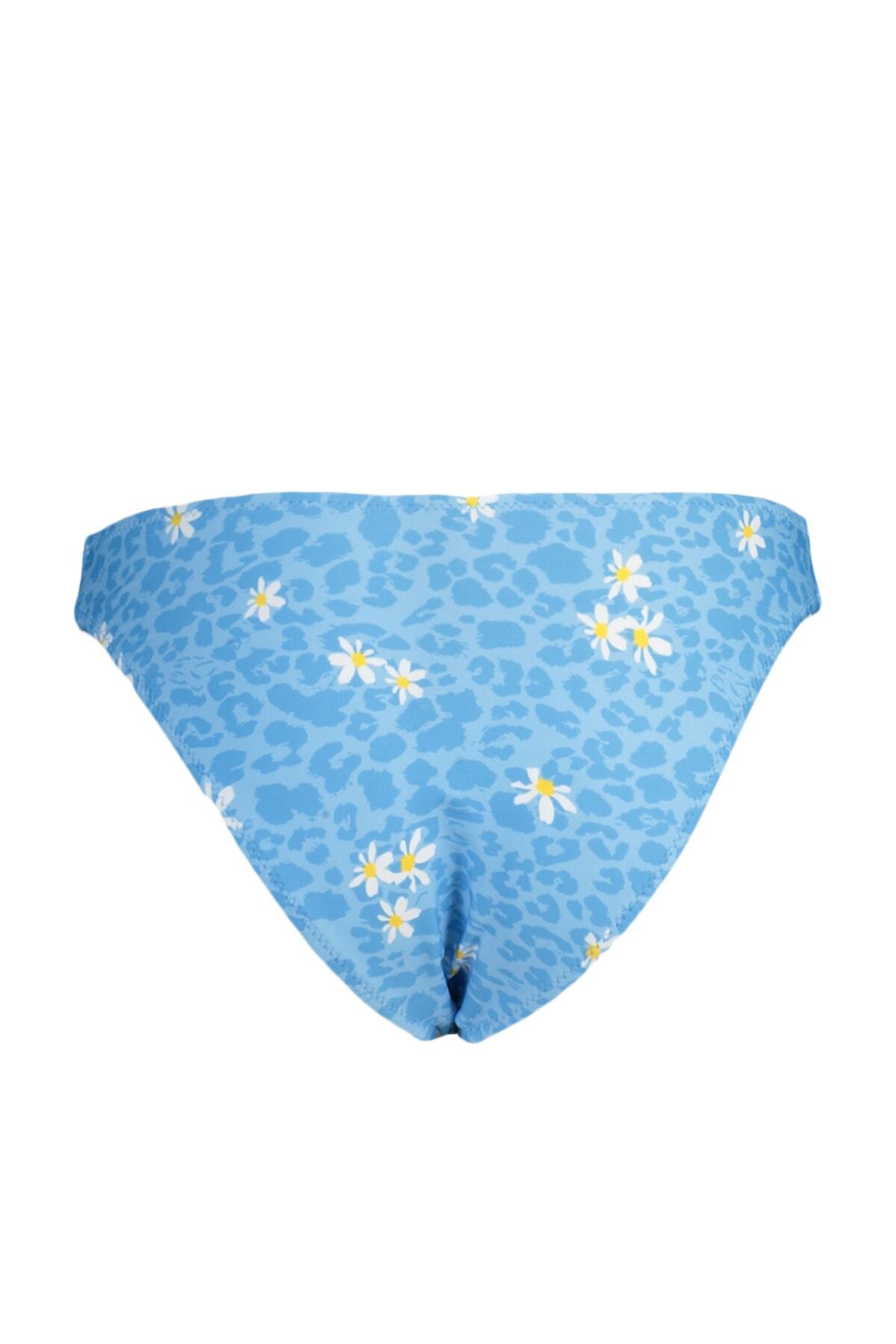 Trendyol cvjetni uzorak boja blok bikini donji dio