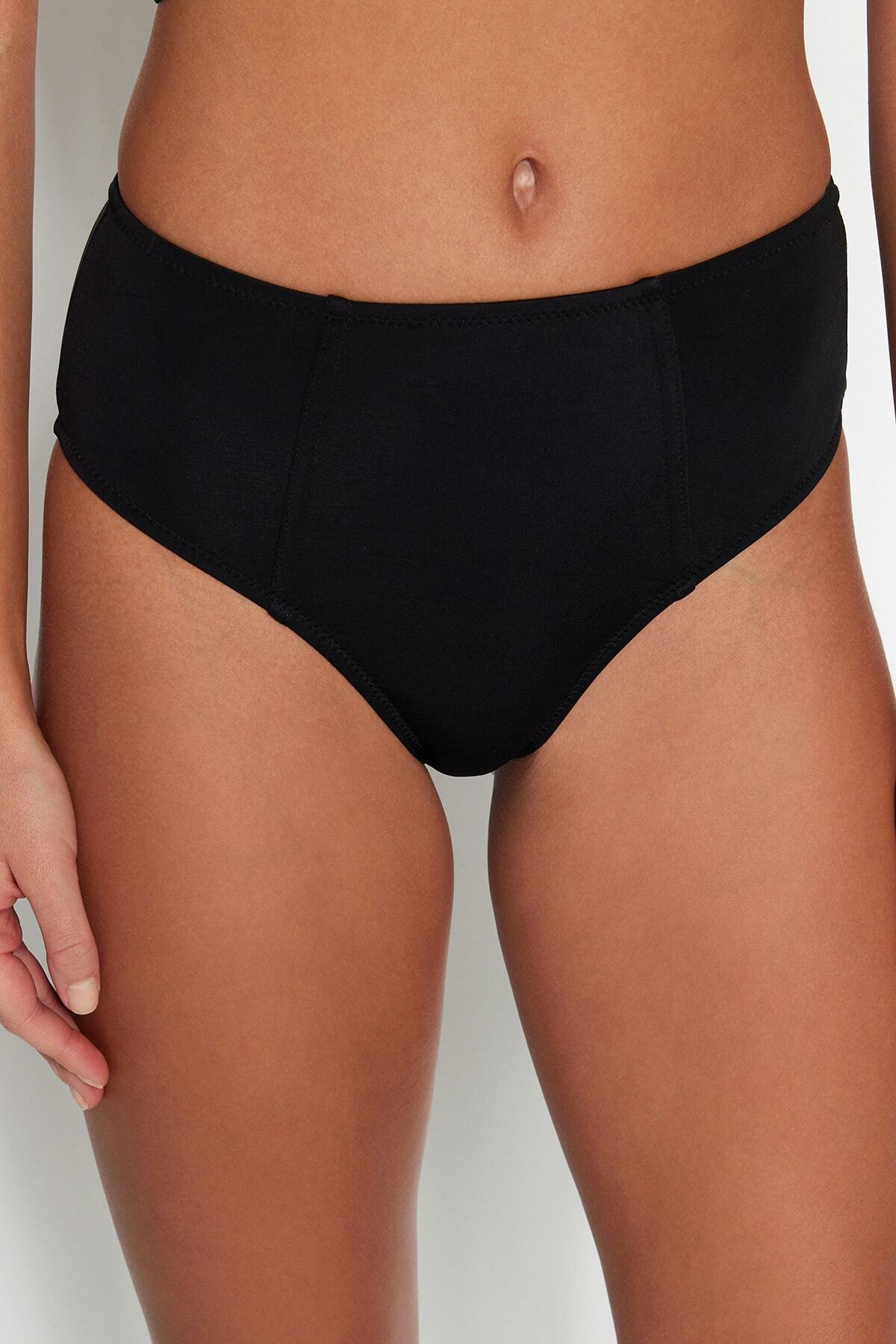 Ženski kupaći kostim - donji dio Trendyol High Waist