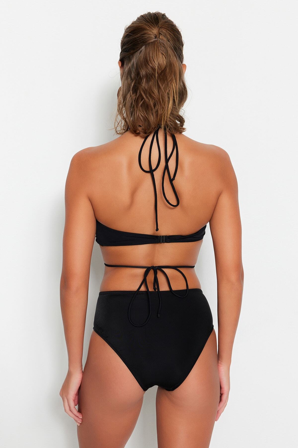 Ženski kupaći kostim - donji dio Trendyol High Waist