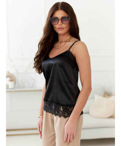 Objava 2 4 Lo O Neck Top Lo O Black main image 0