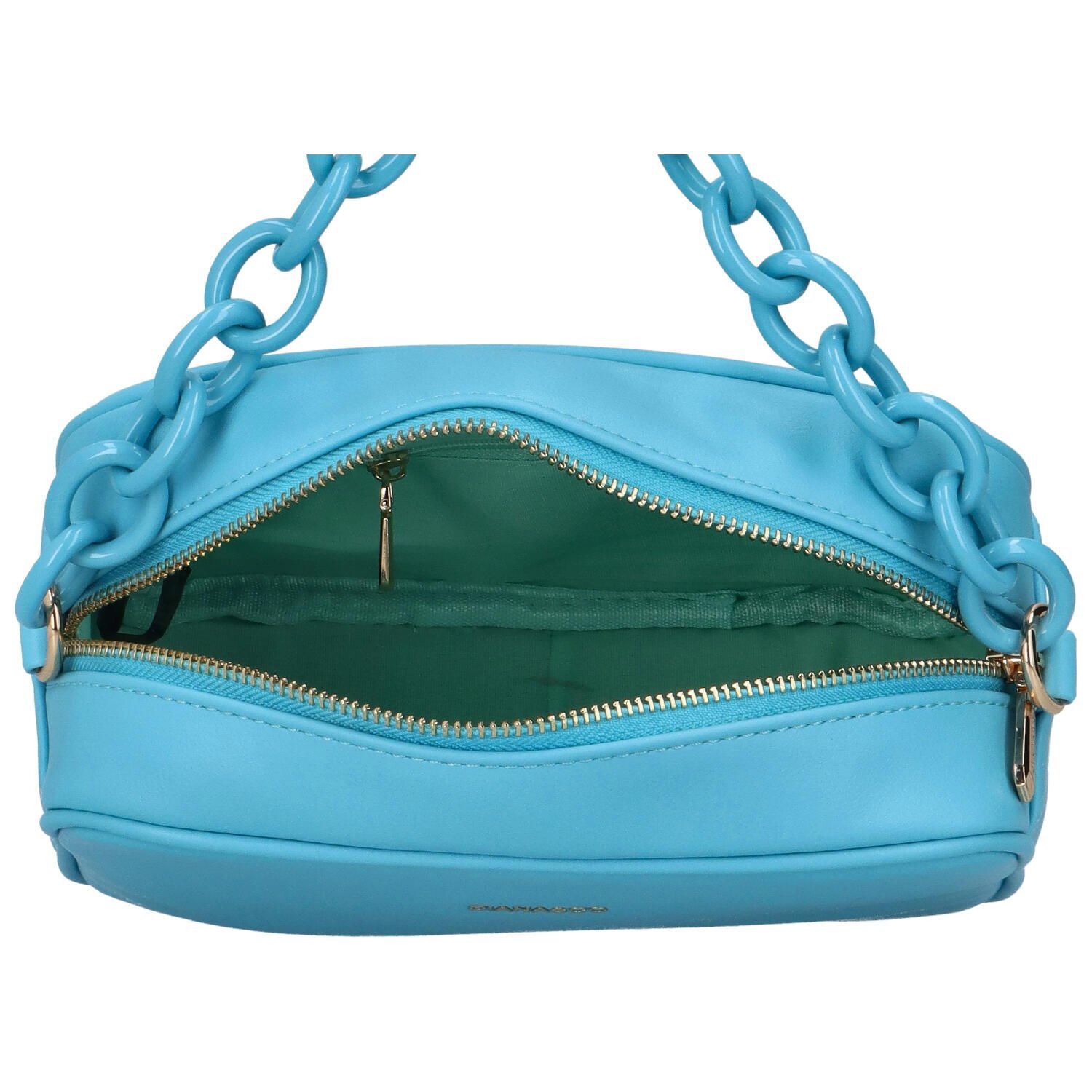 DIANA & CO Elegantna ženska torba preko tijela od umjetne kože Simona, upečatljivo plave boje