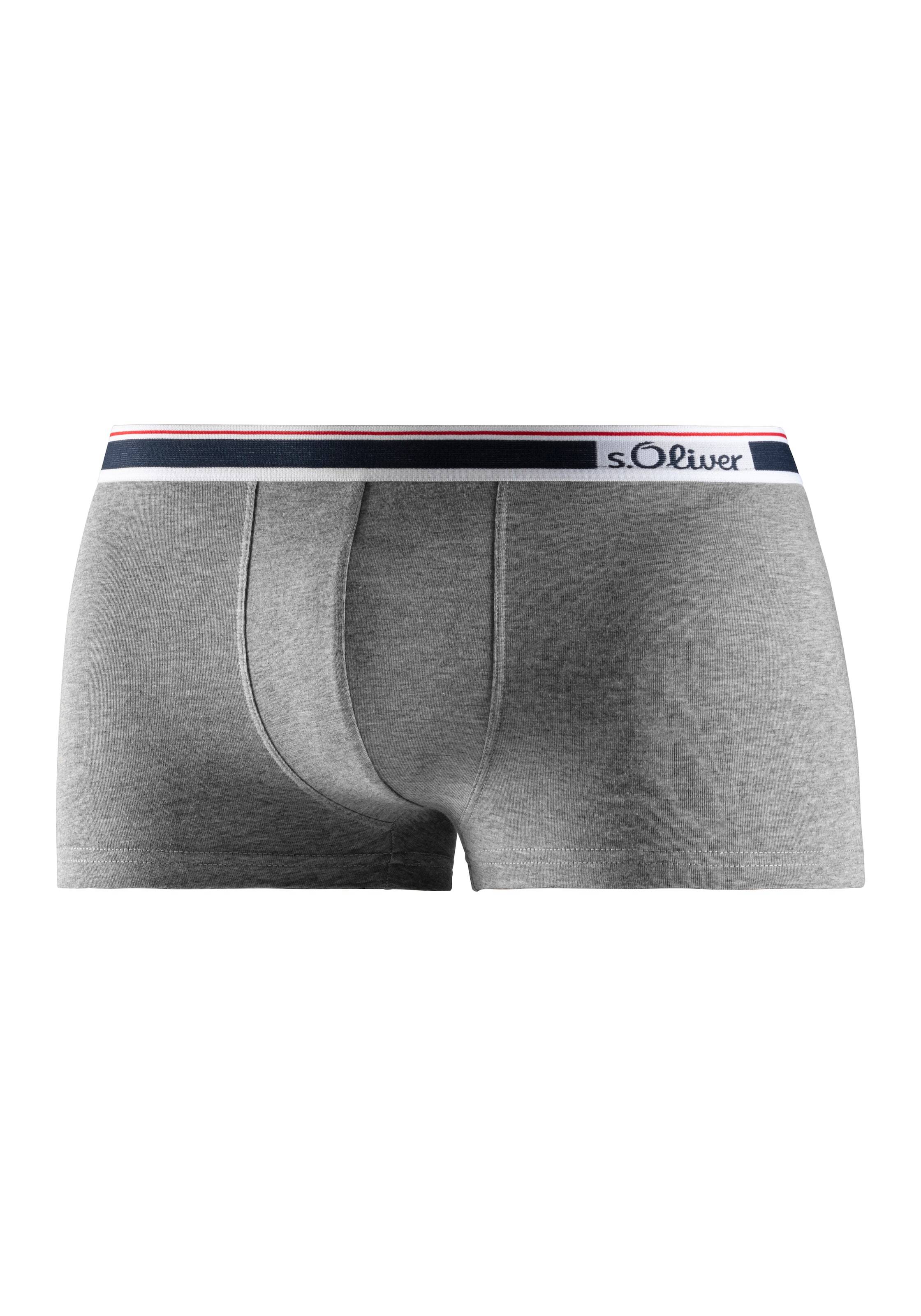 s.Oliver Bokserice siva / menta / crna / bijela