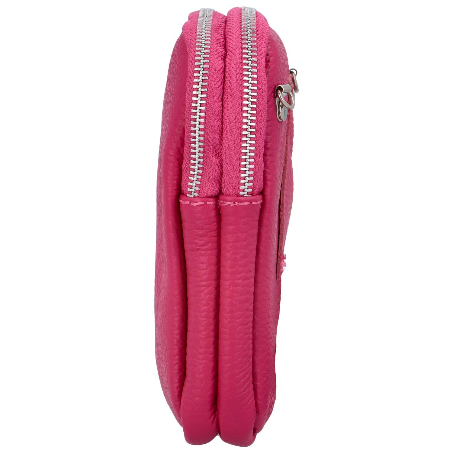 Delami Vera Pelle Trendi ženski kožni džep Lisa, ružičaste boje