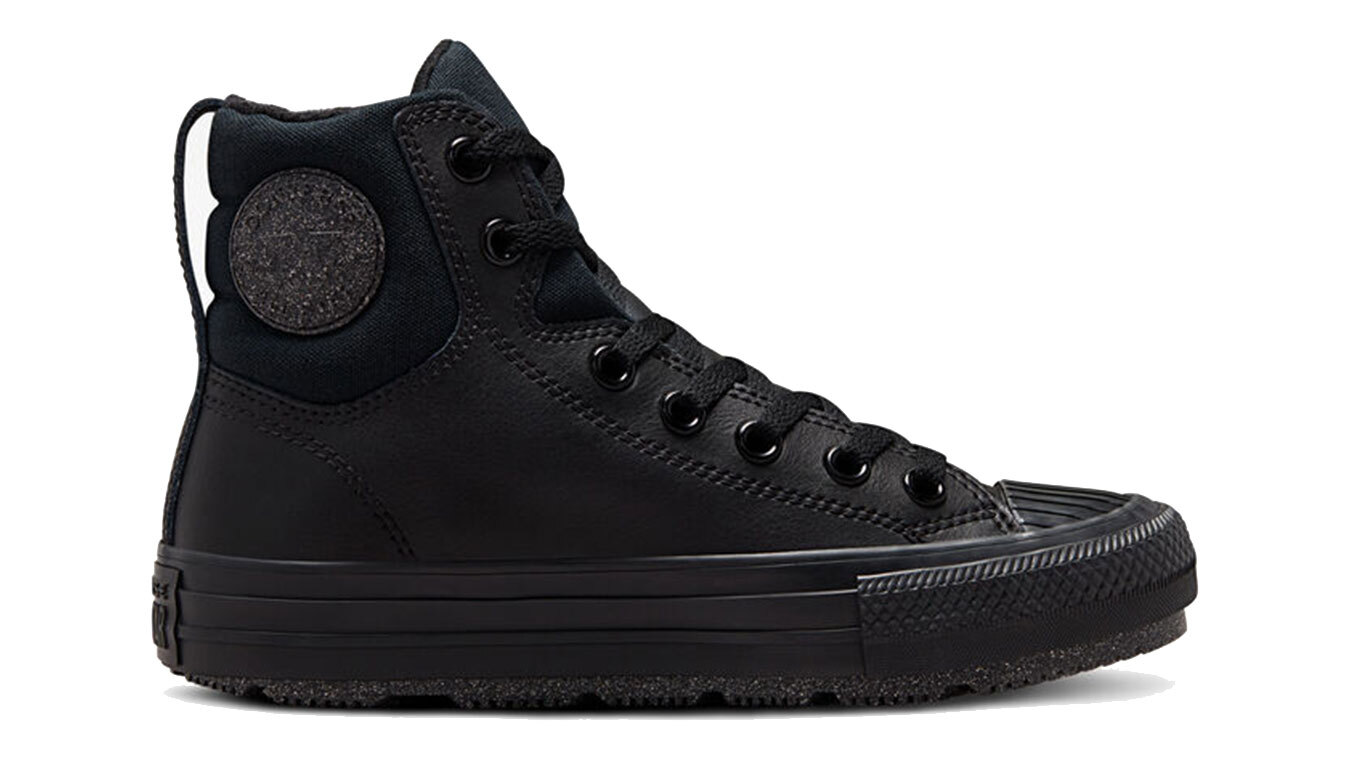 Converse Chuck Taylor All Star Berkshire Boot Leather - Žene - Tenisice Converse - Crno - A01523C