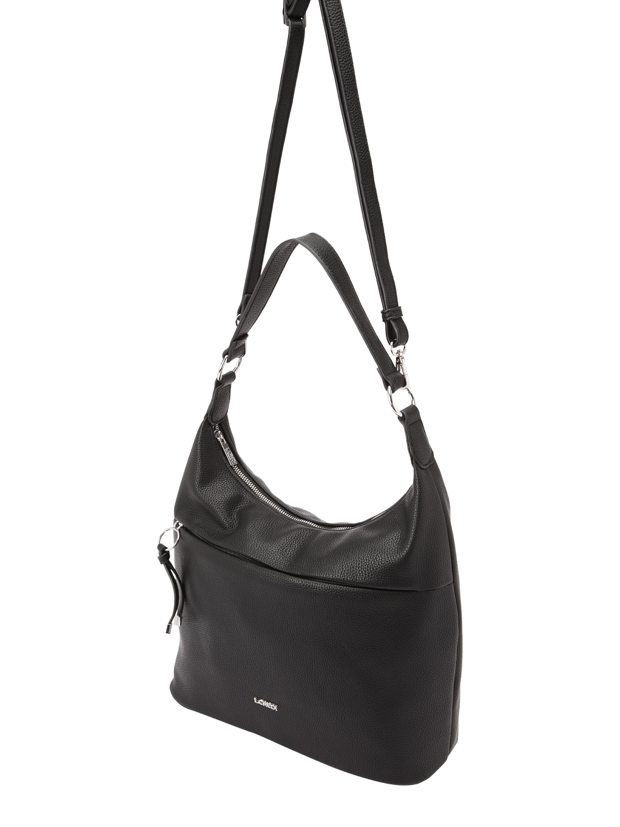 L.CREDI Torba za na rame 'Maite' crna