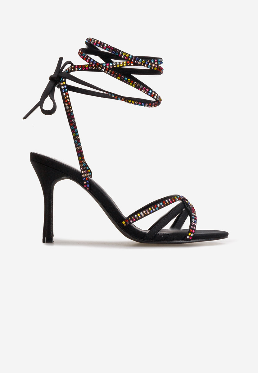 Zapatos Štikle sandale Ynola V2 crno