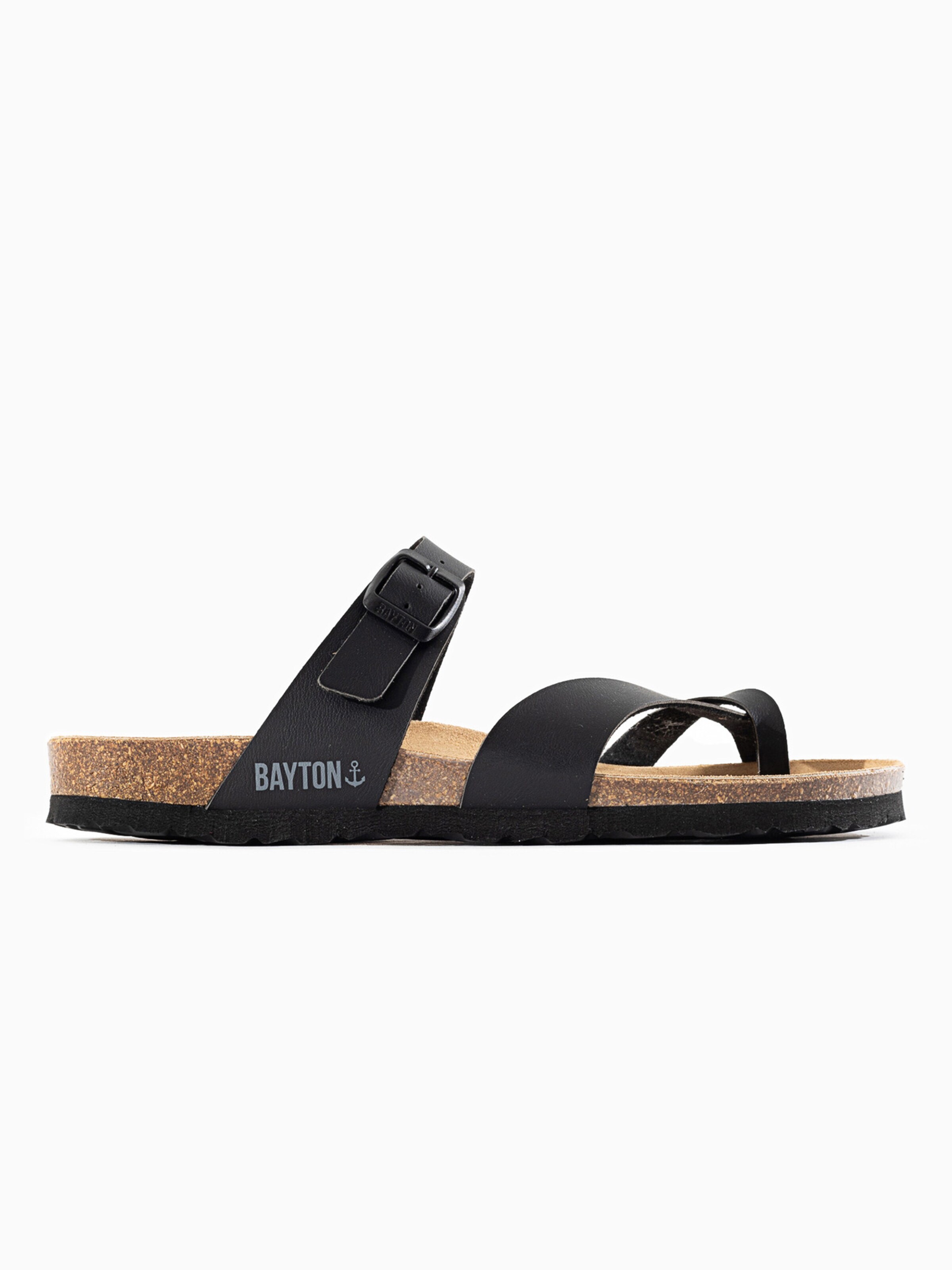 Bayton Natikače s potpeticom 'Diane' siva / crna