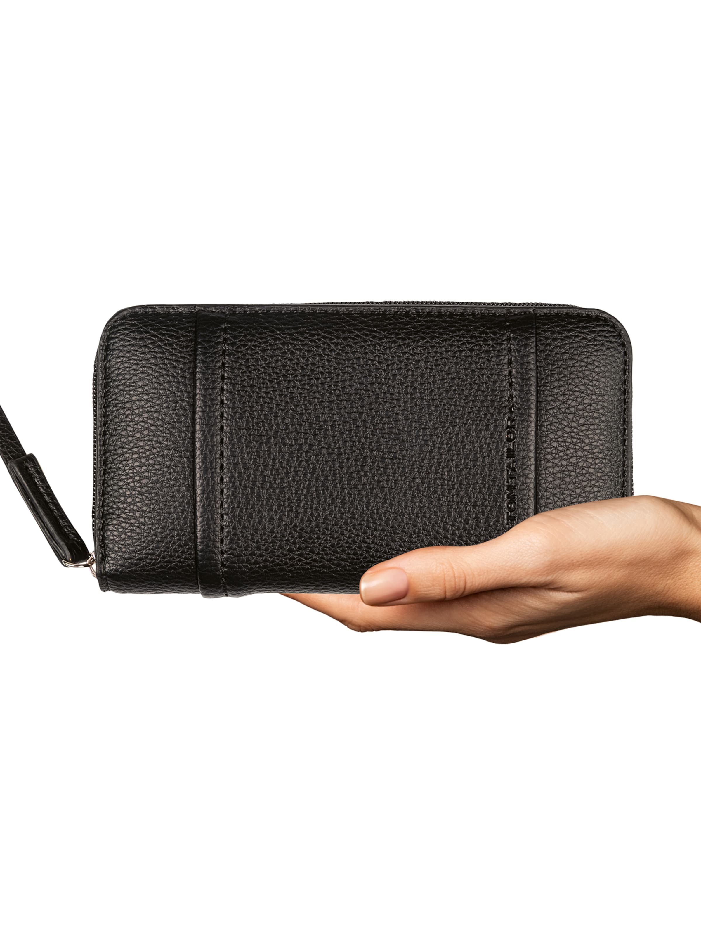 TOM TAILOR Novčanik 'Beca' crna