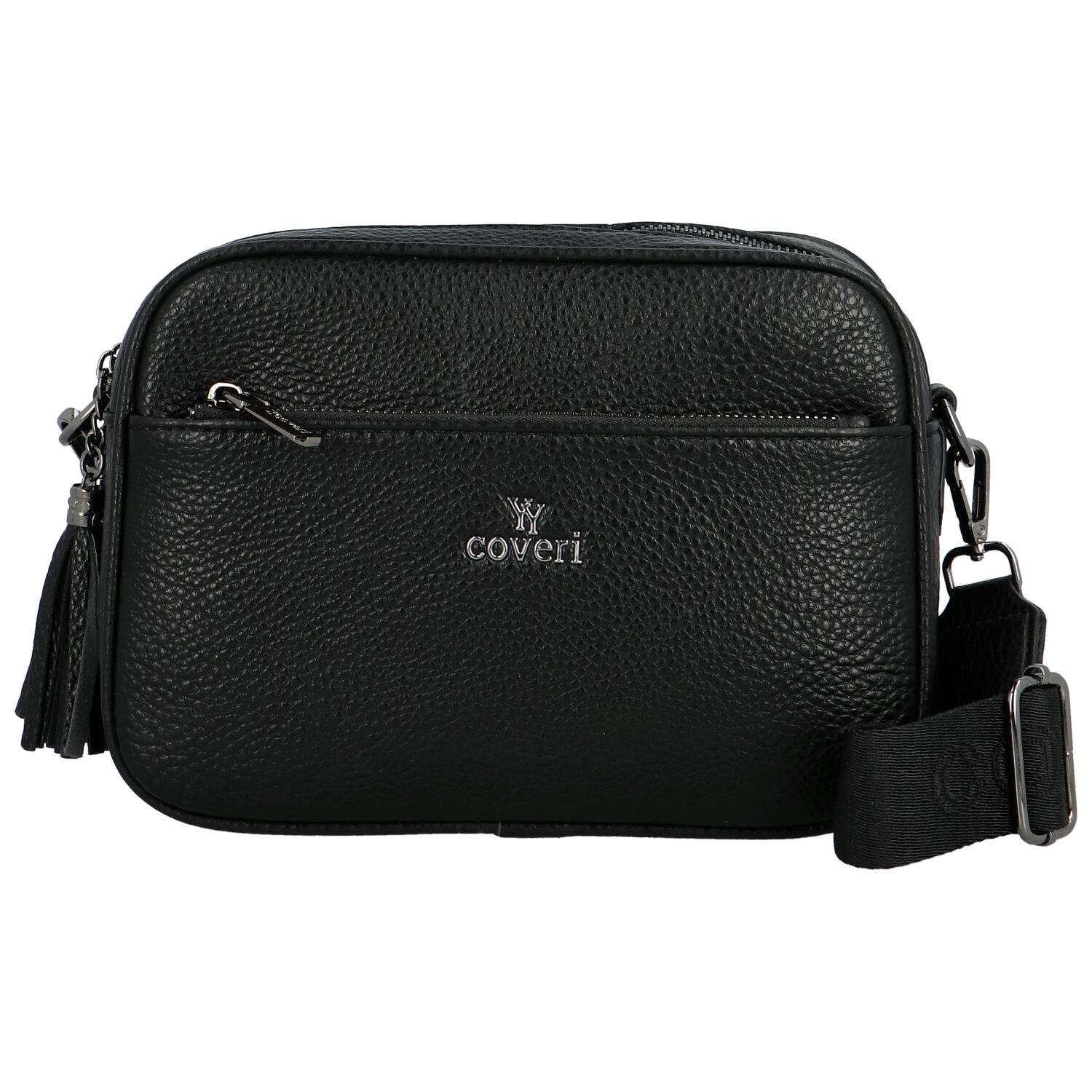 Coveri Moderna mala ženska torba preko tijela od umjetne kože Kirikay, crna