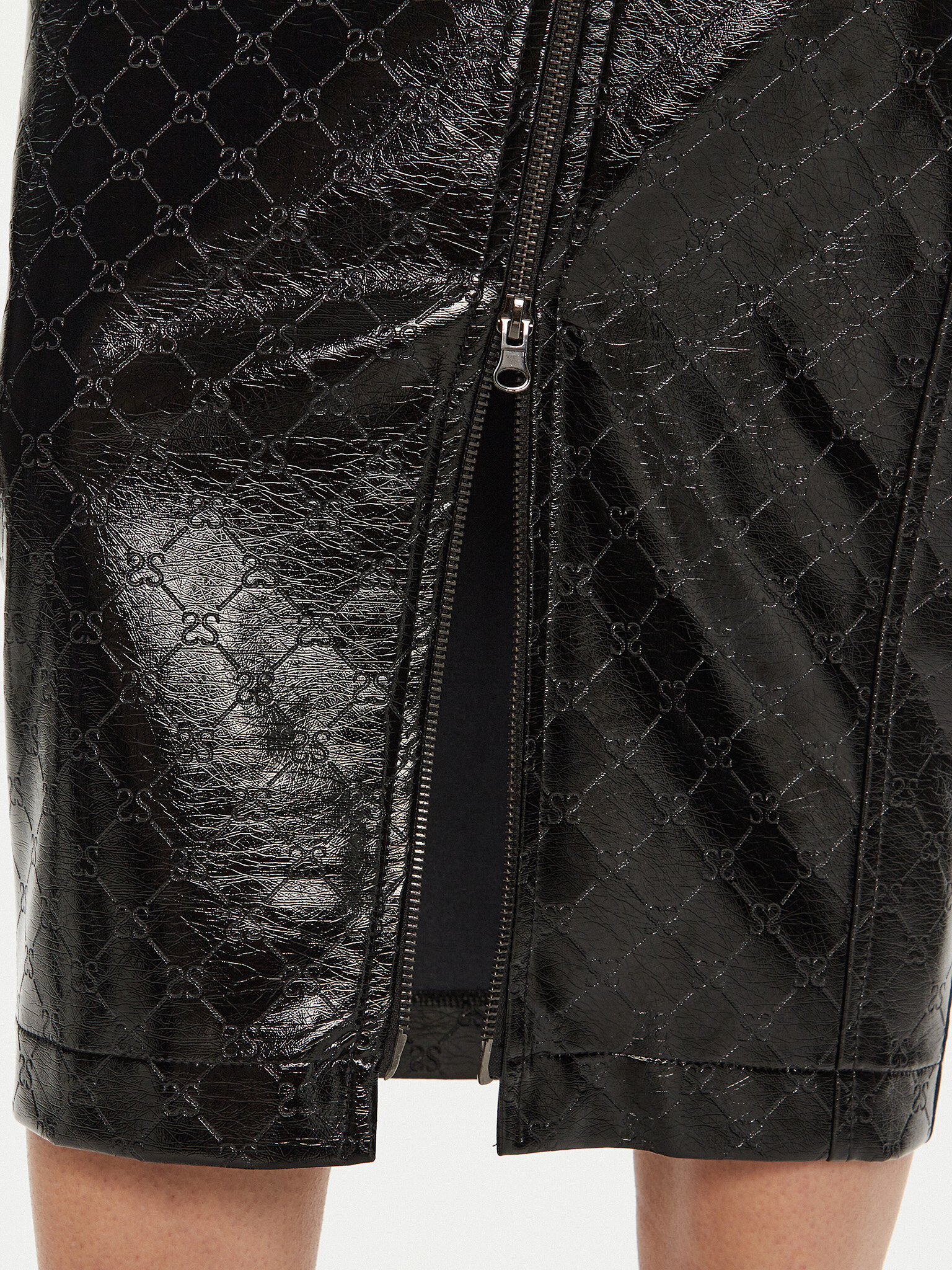 Suknja od imitacije kože ACCESS FASHION