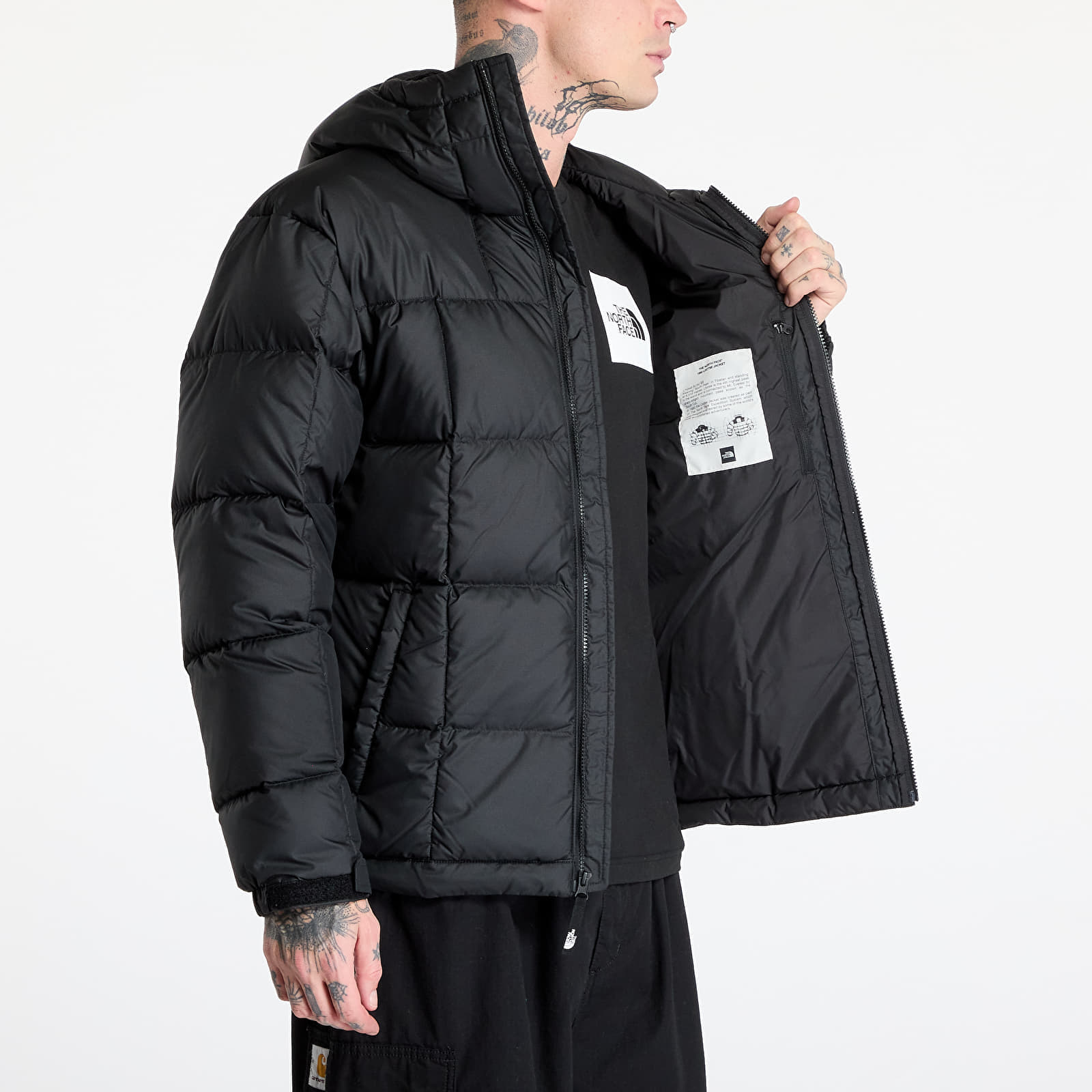 Jakna The North Face Lhotse Hooded Jacket TNF Black