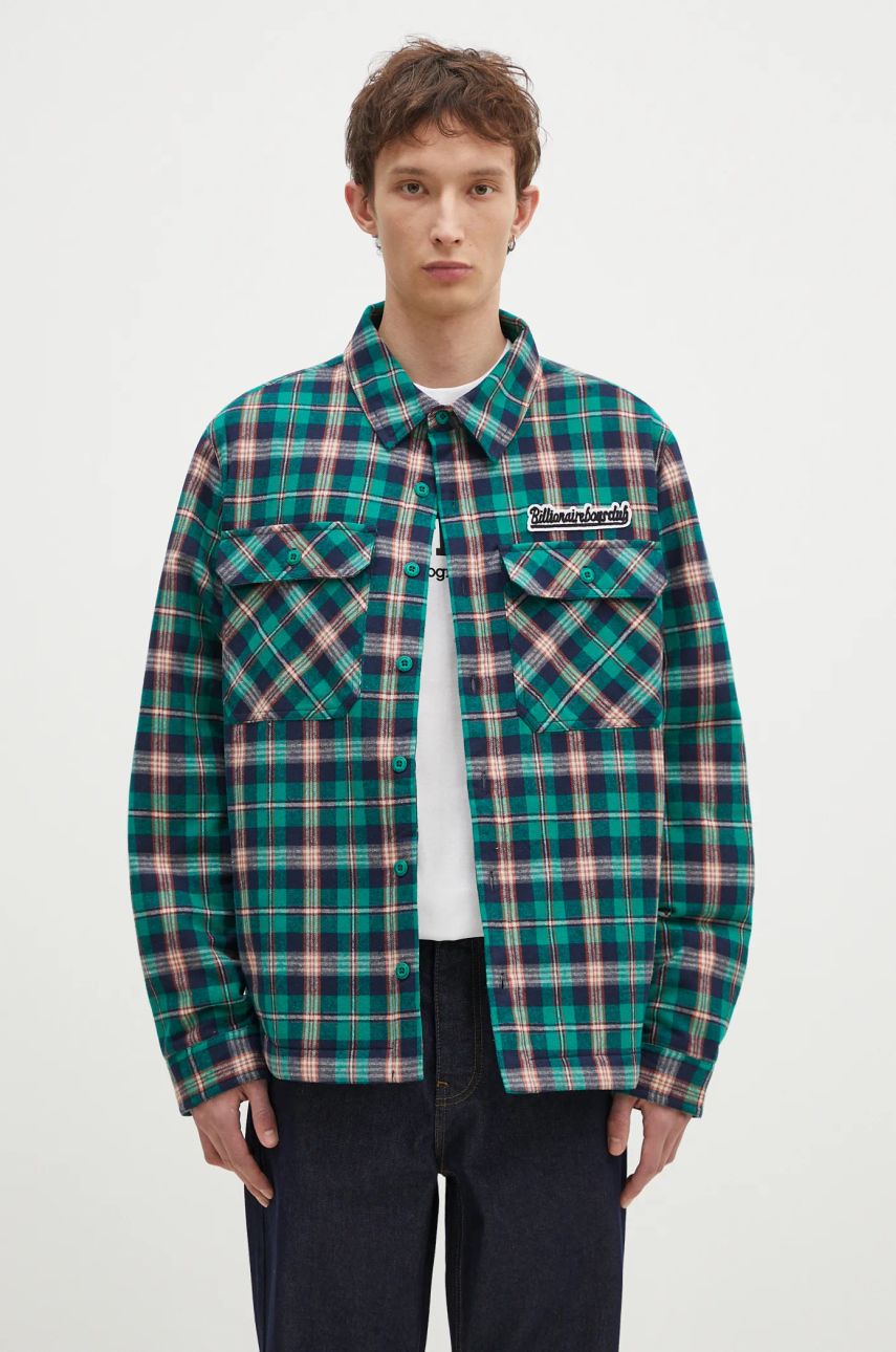 Košulja-jakna Billionaire Boys Club Padded Check Overshirt