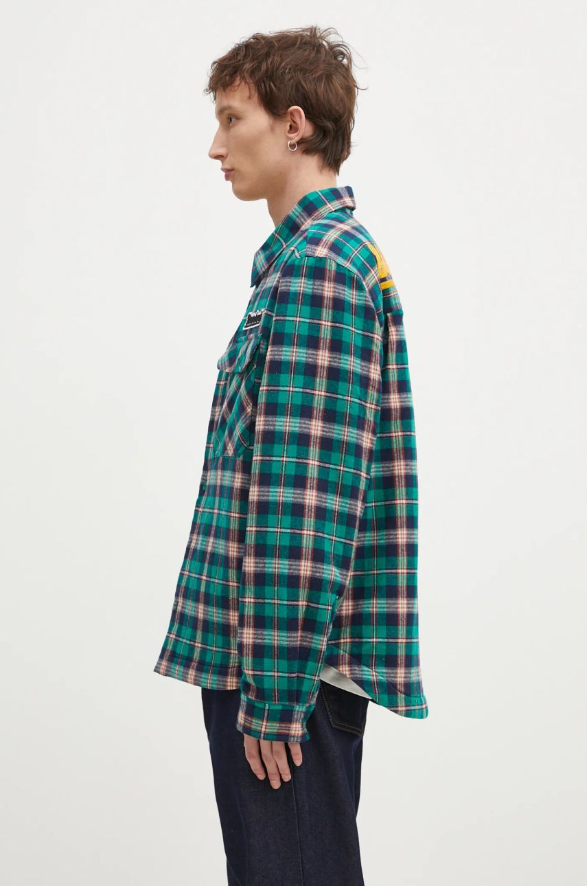 Košulja-jakna Billionaire Boys Club Padded Check Overshirt