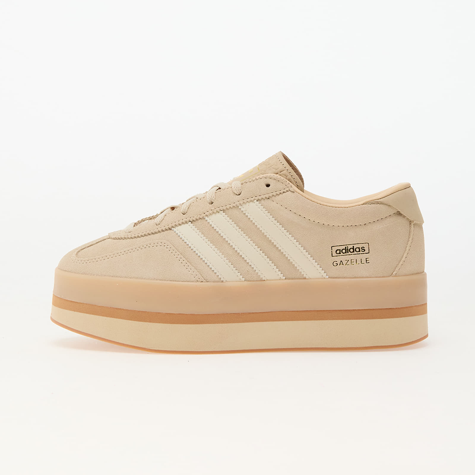 adidas Originals adidas Gazelle Stack W Sand Strata/ Gum 3/ Cream White