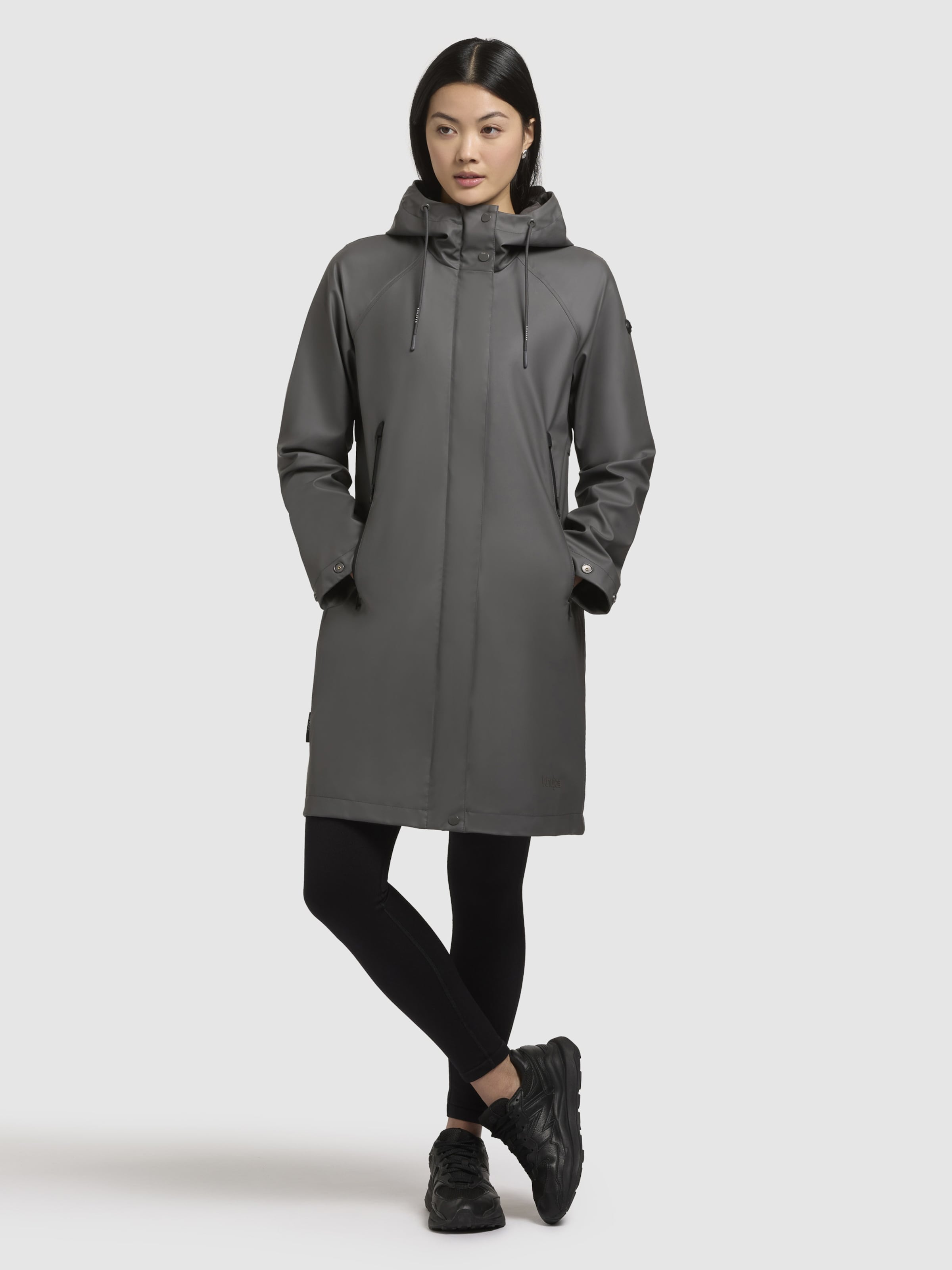 khujo Prijelazni kaput 'Liede' tamo siva