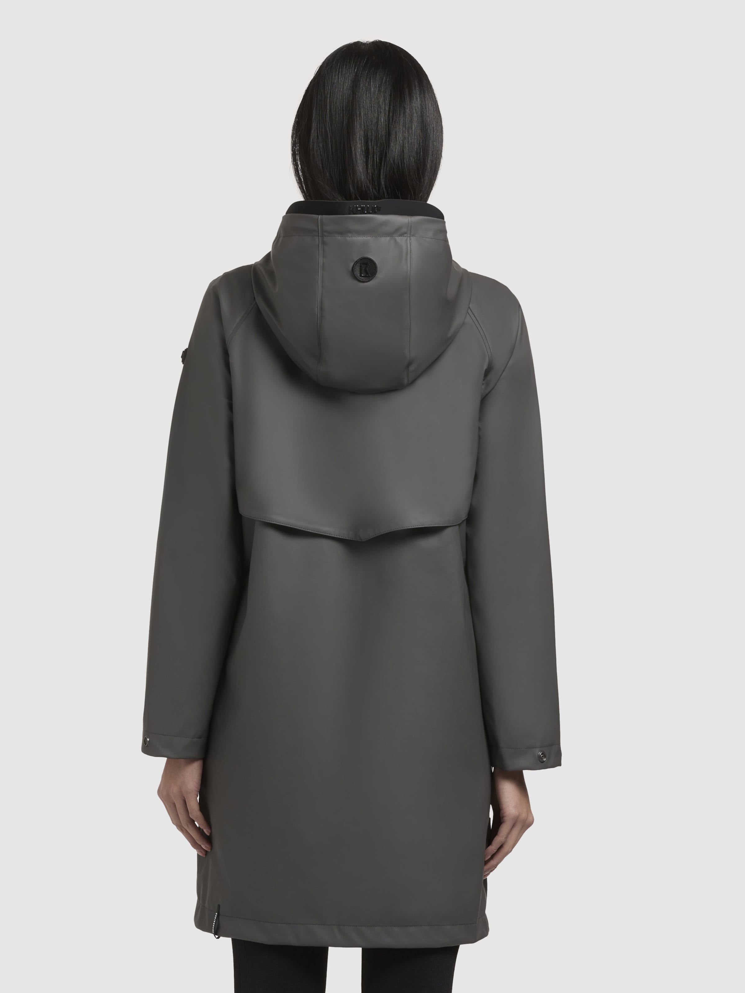 khujo Prijelazni kaput 'Liede' tamo siva