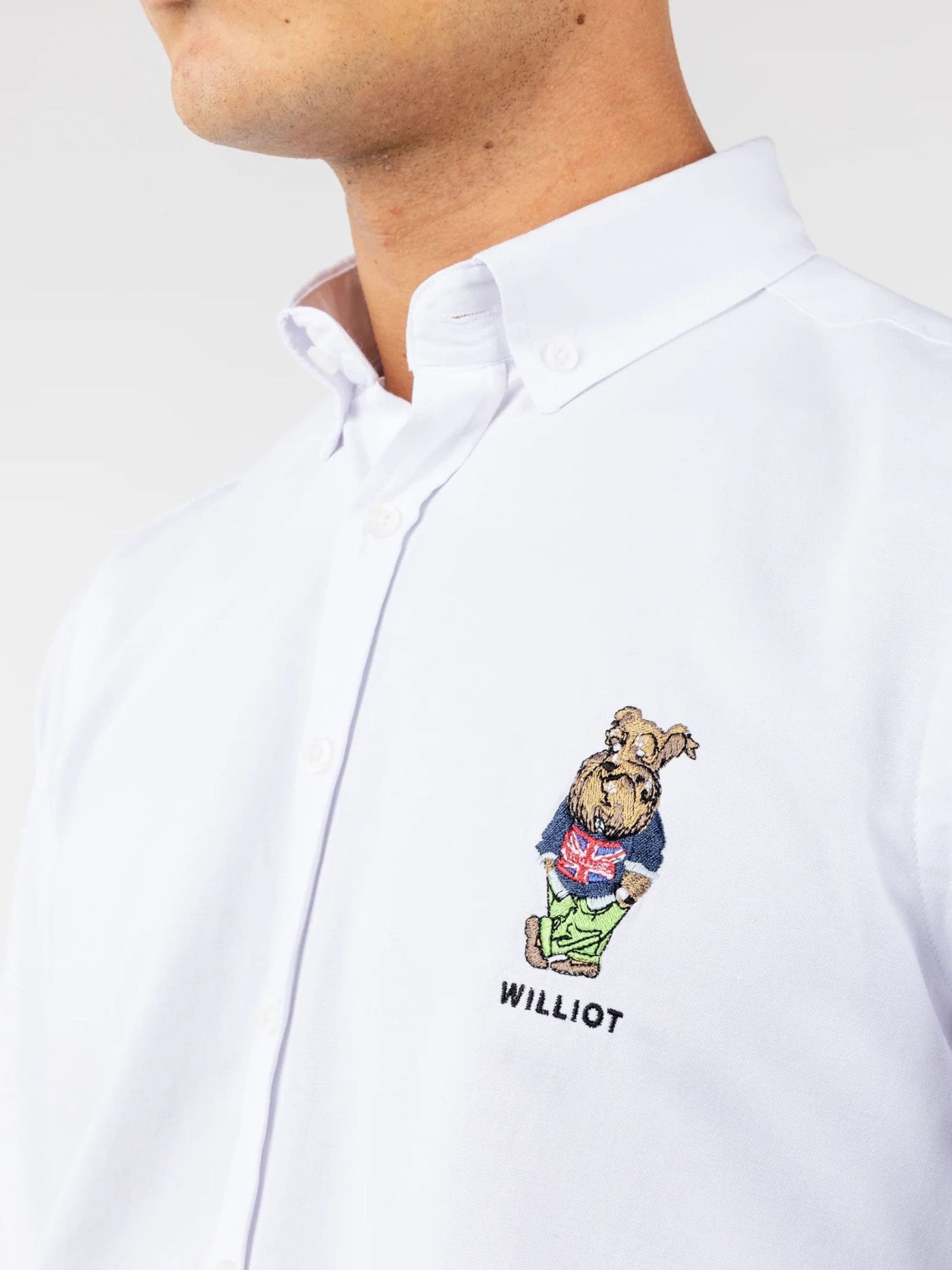 Williot Košulja smeđa / zelena / crna / bijela