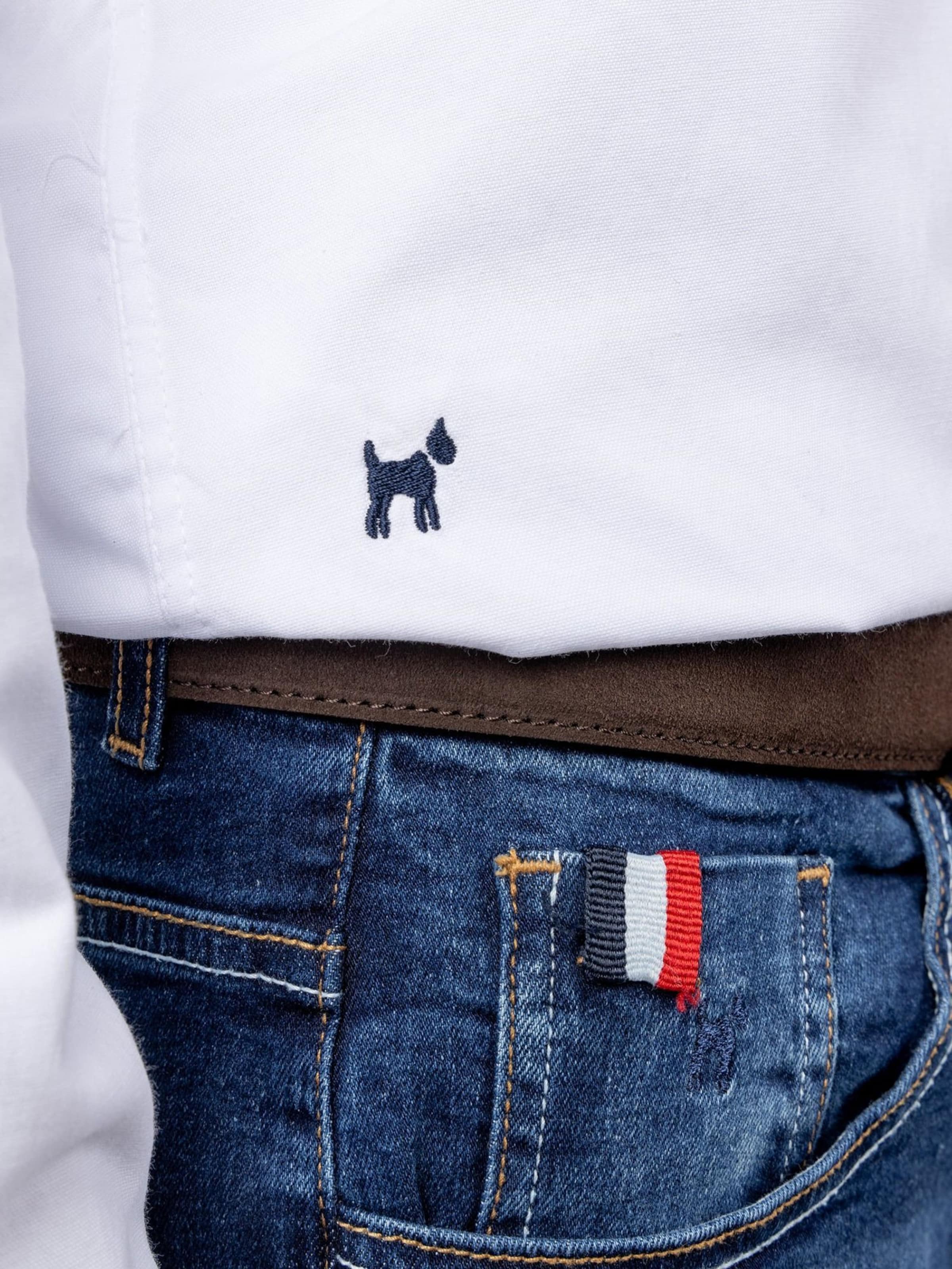 Williot Košulja smeđa / zelena / crna / bijela